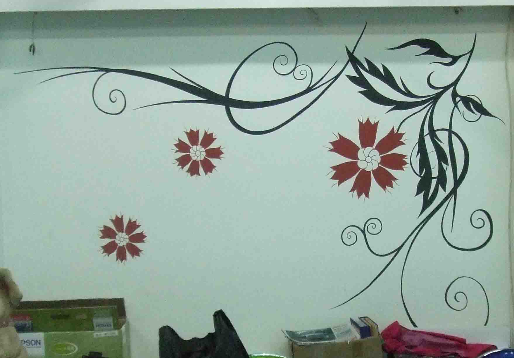 手繪墻畫(huà) 裝飾畫(huà) 無(wú)框畫(huà) 油畫(huà) 彩繪鞋