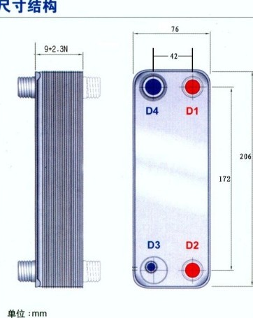 供應山東青島超導熱絲換熱器
