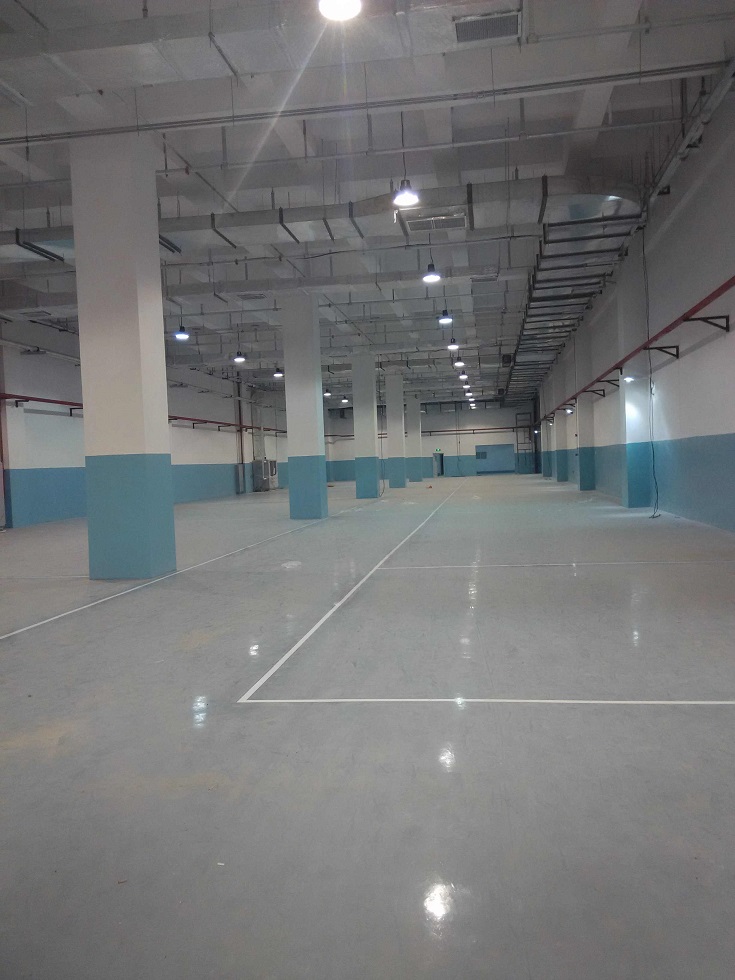 东北制药仓储库房地面、墙面工程