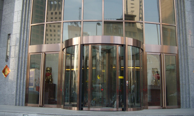 大連浩特旋轉門赤峰旋轉門肯德基門