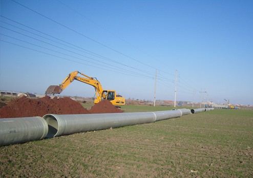遼寧朝陽供水管道施工
