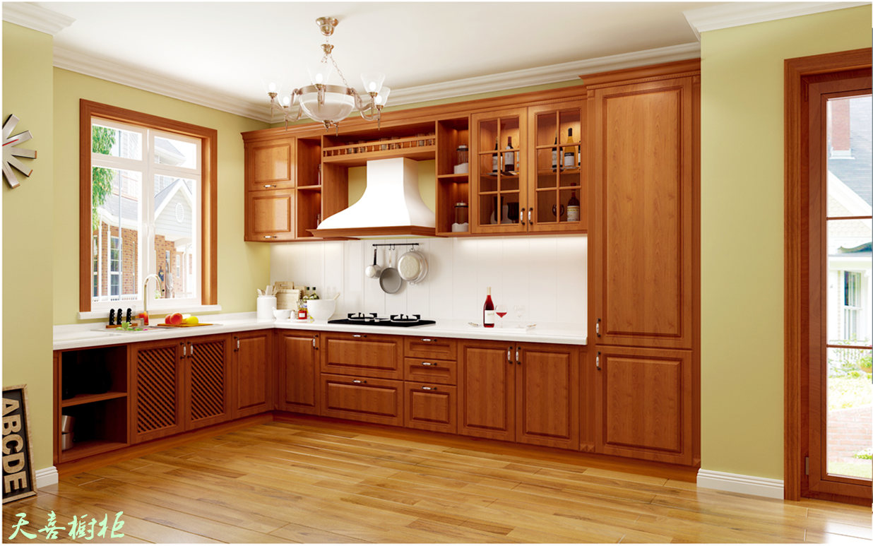 沈阳万科金域蓝湾定制橱柜