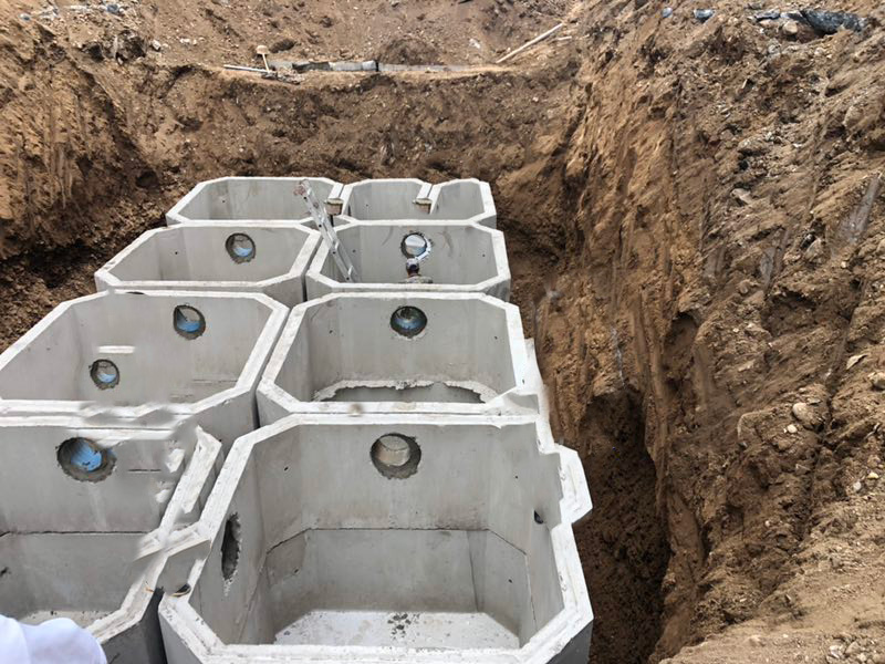 隔油池，檢查井