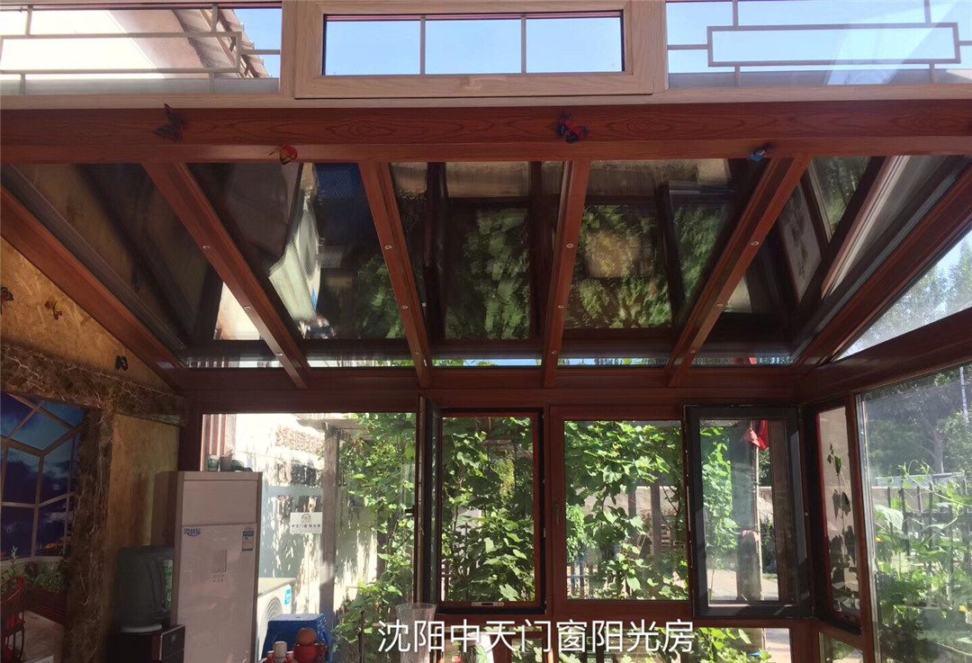 沈陽中航城大宅別墅智能遮陽陽光房