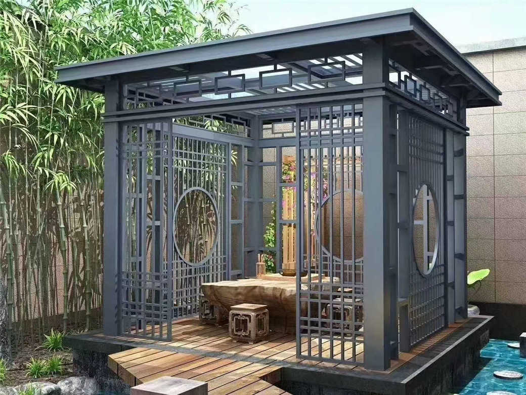 鋁合金涼亭，戶外涼亭，景觀涼亭