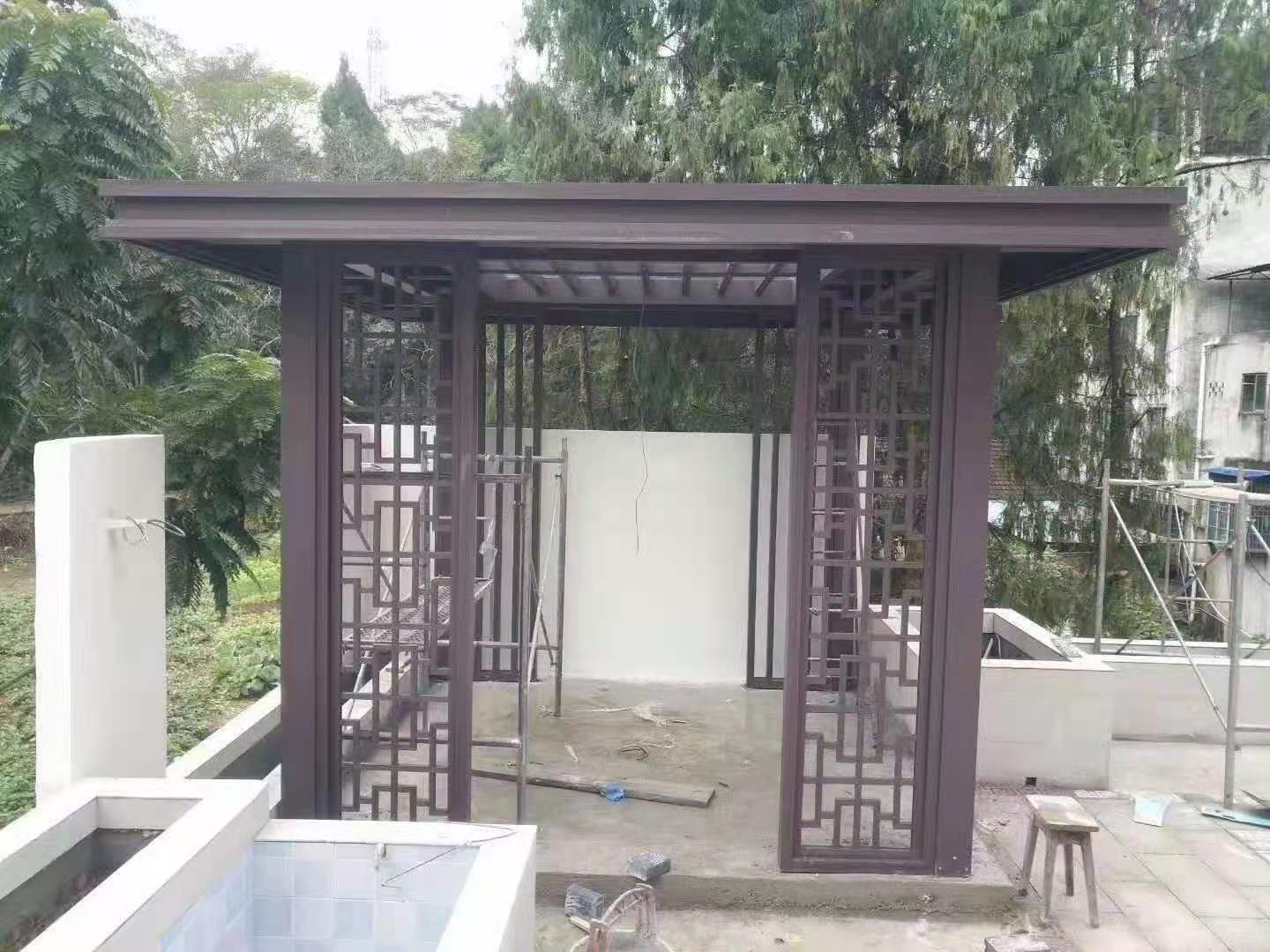 鋁合金戶外涼亭，鋁合金涼亭，