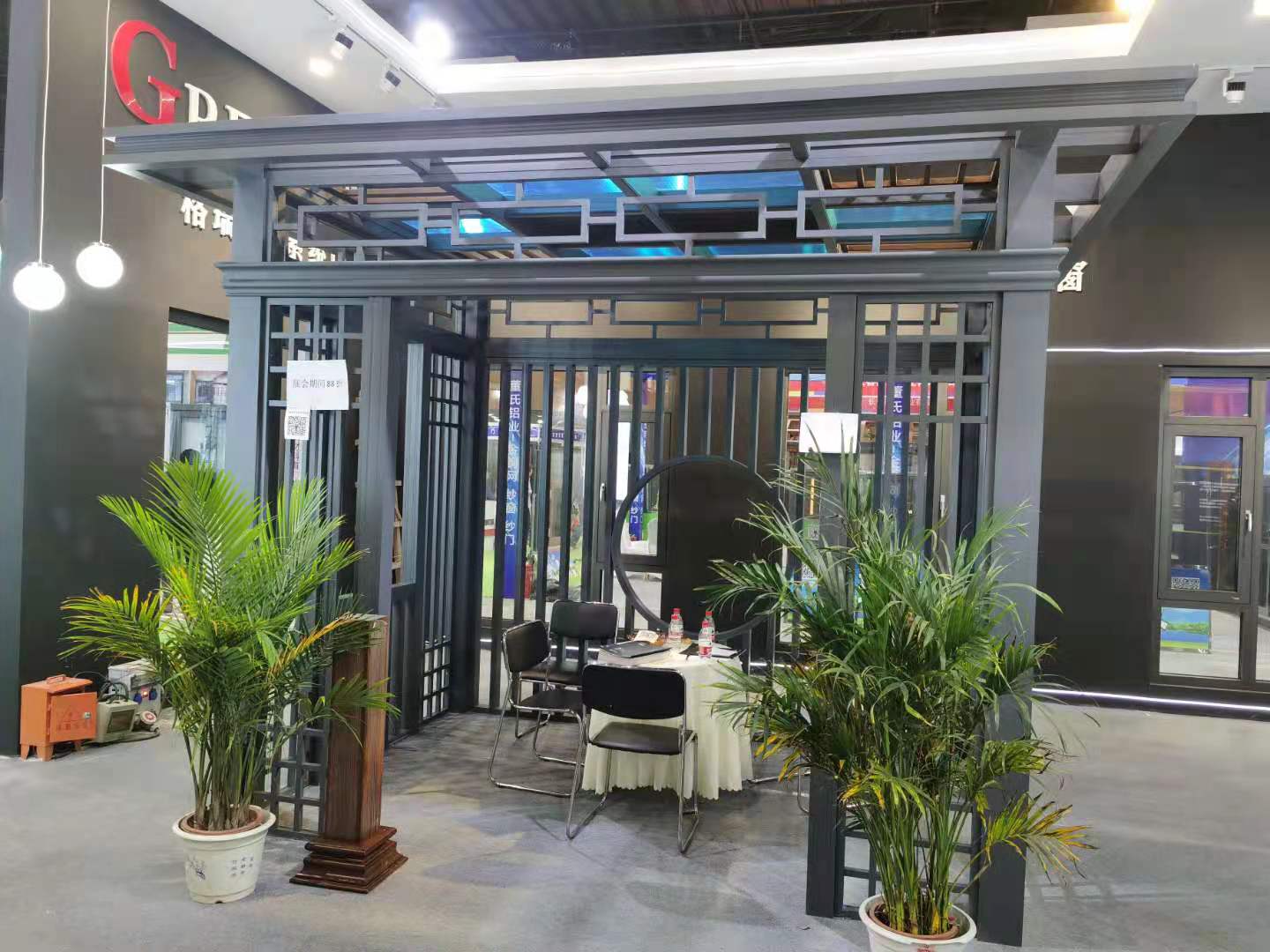 鋁合金涼亭定制，全鋁花架涼亭定制