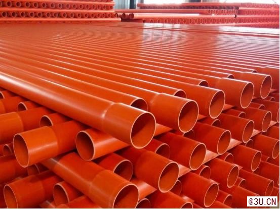 環保無害潤碩廠家高級定制CPVC高壓電力電纜保護套管